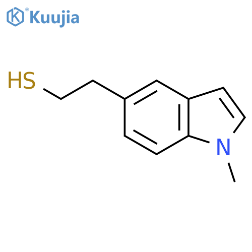 2-(1-methyl-1H-indol-5-yl)ethane-1-thiol structure