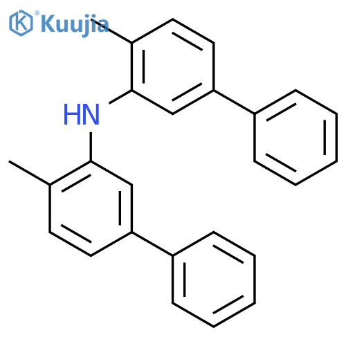 Bis(4-methyl-[1,1'-biphenyl]-3-yl)amine structure