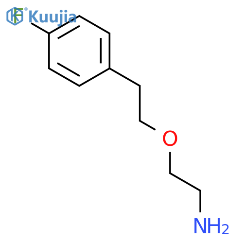 2-(4-Fluorophenethyl)oxyethylamine structure