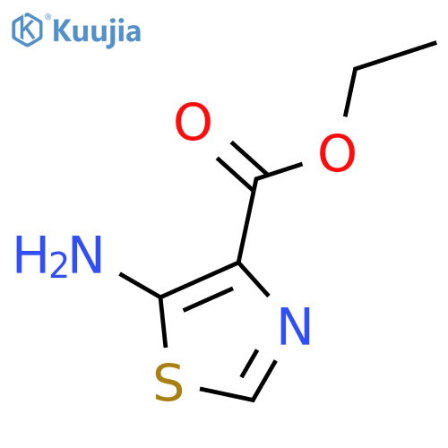 Ethyl 5-aminothiazole-4-carboxylate structure