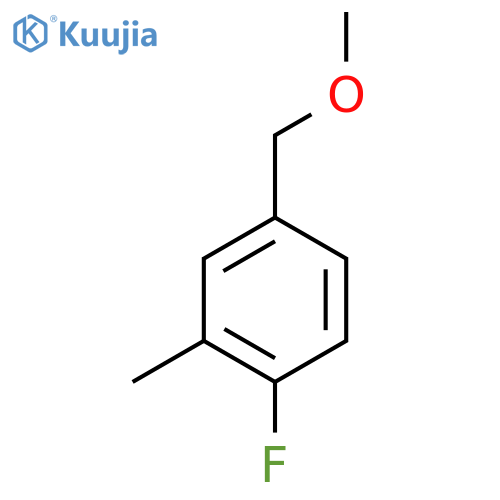 1-Fluoro-4-(methoxymethyl)-2-methylbenzene structure