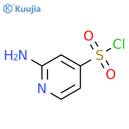 4-Pyridinesulfonyl chloride, 2-amino- structure