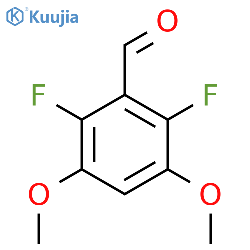 2,6-Difluoro-3,5-dimethoxybenzaldehyde structure