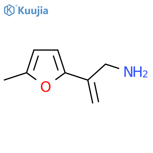 2-(5-methylfuran-2-yl)prop-2-en-1-amine structure