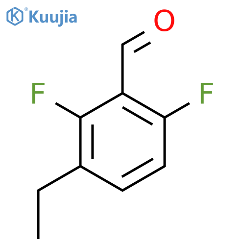3-Ethyl-2,6-difluorobenzaldehyde structure