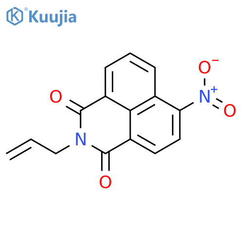 1H-Benz[de]isoquinoline-1,3(2H)-dione, 6-nitro-2-(2-propen-1-yl) structure