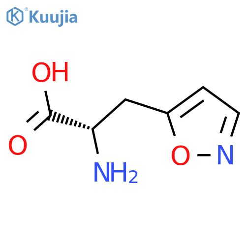 5-Isoxazolepropanoicacid, a-amino-, (aS)- structure