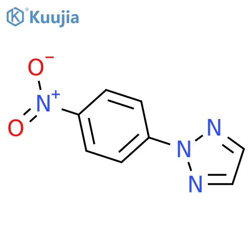 2-(4-NITROPHENYL)-2H-1,2,3-TRIAZOLE structure