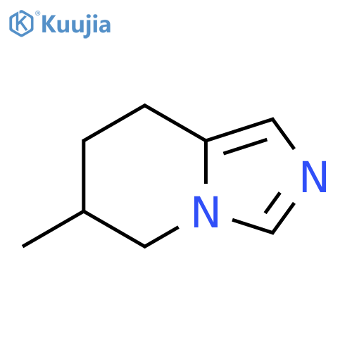 6-Methyl-5,6,7,8-tetrahydroimidazo1,5-apyridine structure