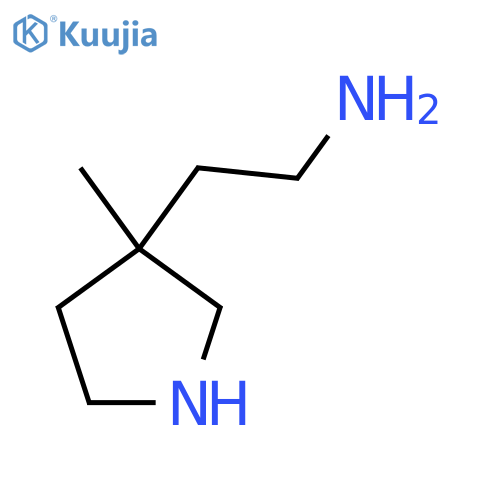2-(3-Methylpyrrolidin-3-yl)ethan-1-amine structure