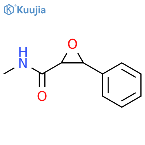 Oxiranecarboxamide, N-methyl-3-phenyl- structure