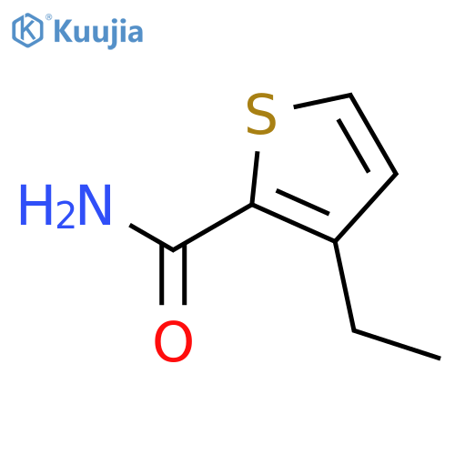 3-ethylthiophene-2-carboxamide structure