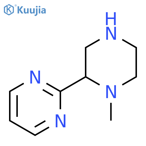 2-(1-methylpiperazin-2-yl)pyrimidine structure