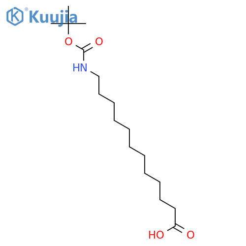Boc-12-aminododecanoic Acid structure
