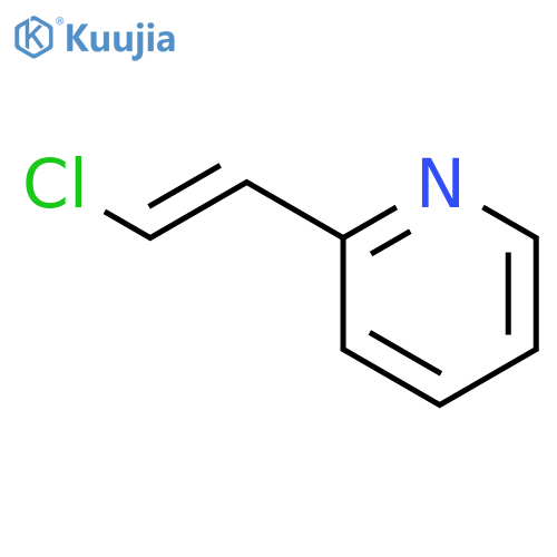 Pyridine,2-[(1Z)-2-chloroethenyl]- structure
