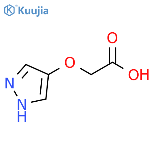 2-(1H-pyrazol-4-yloxy)acetic acid structure
