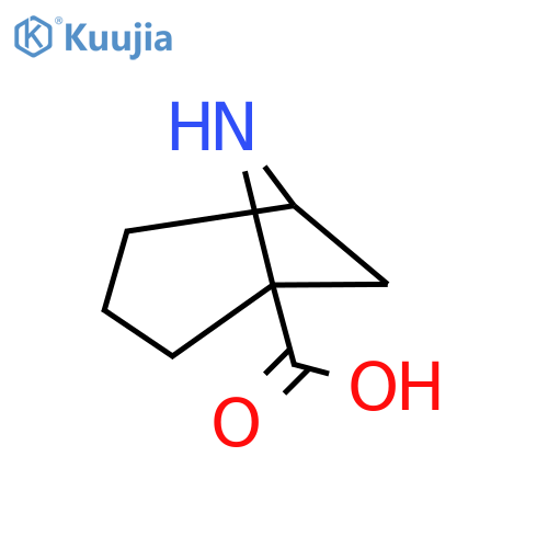 6-Azabicyclo[3.1.1]heptane-1-carboxylic acid structure