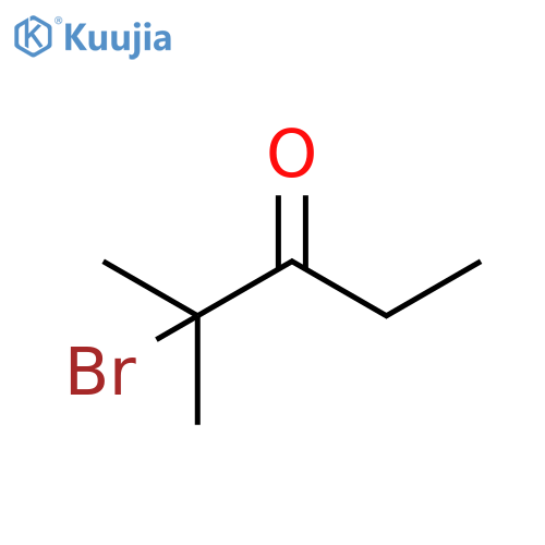 3-Pentanone, 2-bromo-2-methyl- structure