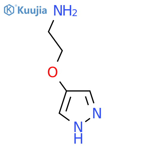2-(1H-pyrazol-4-yloxy)ethan-1-amine structure