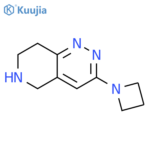 Pyrido[4,3-c]pyridazine, 3-(1-azetidinyl)-5,6,7,8-tetrahydro- structure