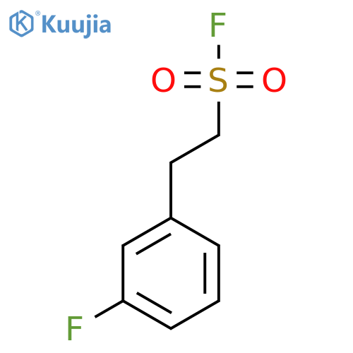 2-(3-fluorophenyl)ethane-1-sulfonyl fluoride structure