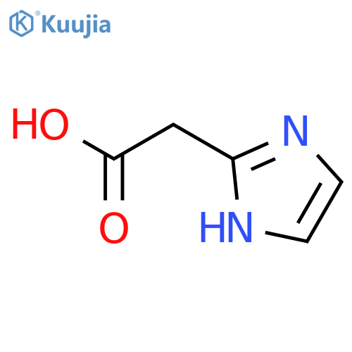 2-(1H-Imidazol-2-yl)acetic acid structure