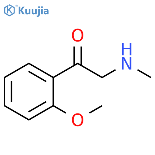 1-(2-methoxyphenyl)-2-(methylamino)ethan-1-one structure