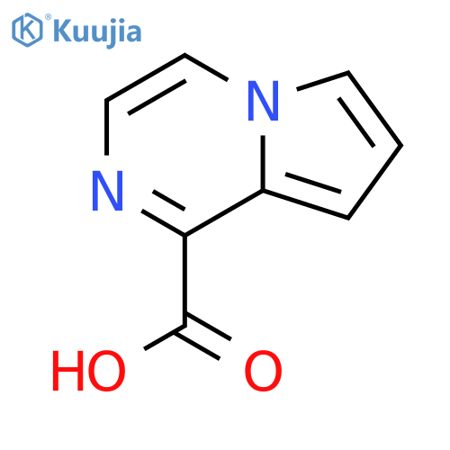 Pyrrolo[1,2-a]pyrazine-1-carboxylic acid structure