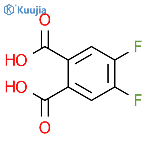 4,5-Difluorophthalic acid structure