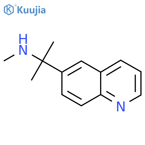 methyl2-(quinolin-6-yl)propan-2-ylamine structure