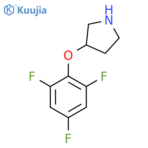 3-(2,4,6-trifluorophenoxy)pyrrolidine structure