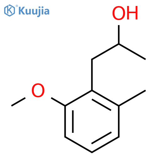 1-(2-methoxy-6-methylphenyl)propan-2-ol structure