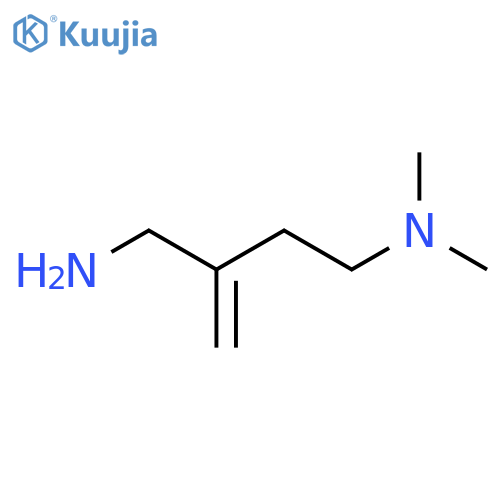 3-(aminomethyl)but-3-en-1-yldimethylamine structure