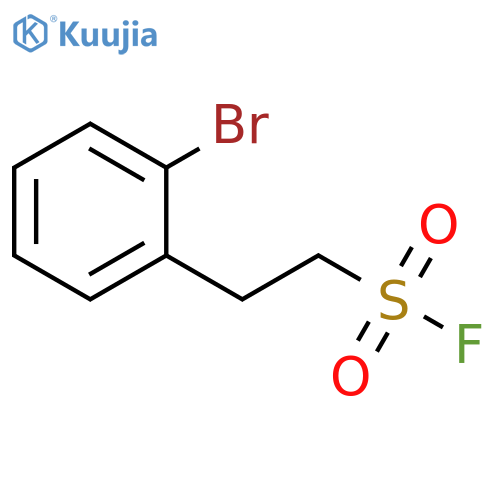 2-(2-bromophenyl)ethane-1-sulfonyl fluoride structure