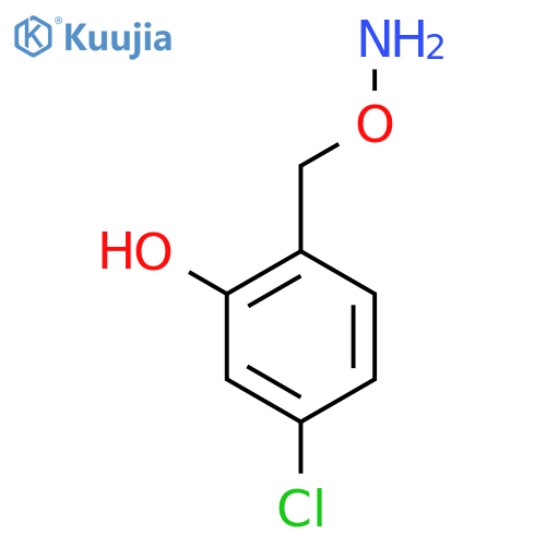 2-(aminooxy)methyl-5-chlorophenol structure
