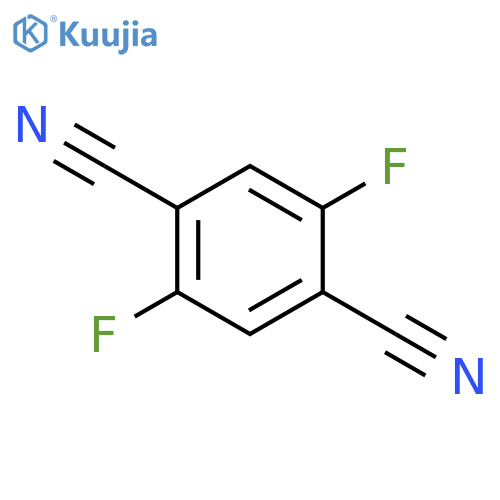 2,5-difluorobenzene-1,4-dicarbonitrile structure