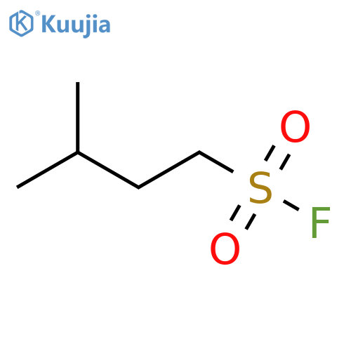 1-Butanesulfonyl fluoride, 3-methyl- structure