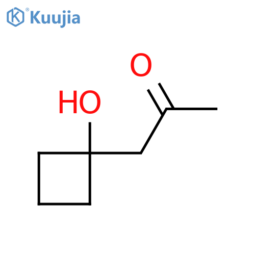 1-(1-Hydroxycyclobutyl)propan-2-one structure