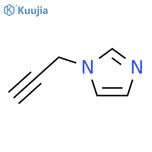 1-(prop-2-yn-1-yl)-1H-imidazole structure