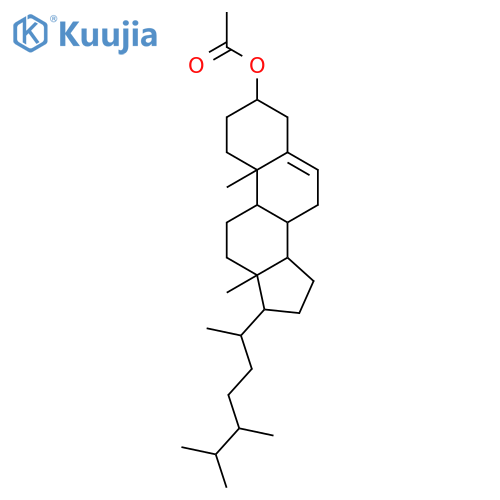 Ergost-5-en-3-ol,acetate, (3b,24R)- (9CI) structure