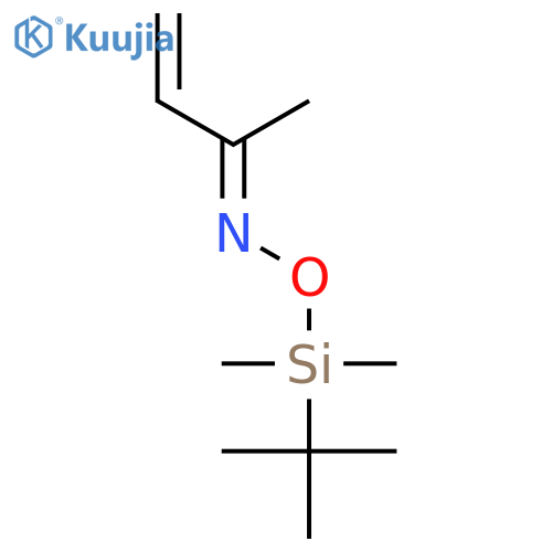 3-Buten-2-one, O-[(1,1-dimethylethyl)dimethylsilyl]oxime structure