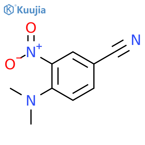 4-(Dimethylamino)-3-nitrobenzonitrile structure