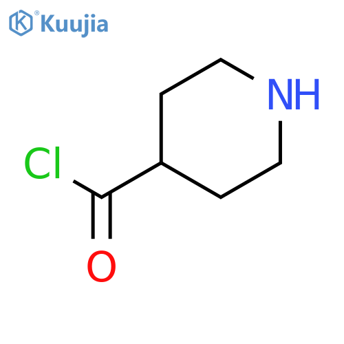 4-Piperidinecarbonylchloride structure