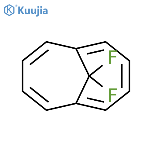 Bicyclo[4.4.1]undeca-1,3,5,7,9-pentaene,11,11-difluoro- (8CI,9CI) structure