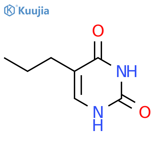 5-N-Propyluracil structure