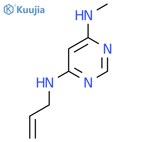 N4-Allyl-N6-methylpyrimidine-4,6-diamine structure