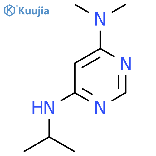 N4,N4-dimethyl-N6-(propan-2-yl)pyrimidine-4,6-diamine structure