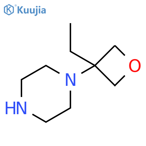 1-(3-ethyloxetan-3-yl)piperazine structure
