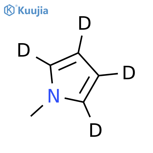 N-Methylpyrrole-d4 (ring-d4) structure