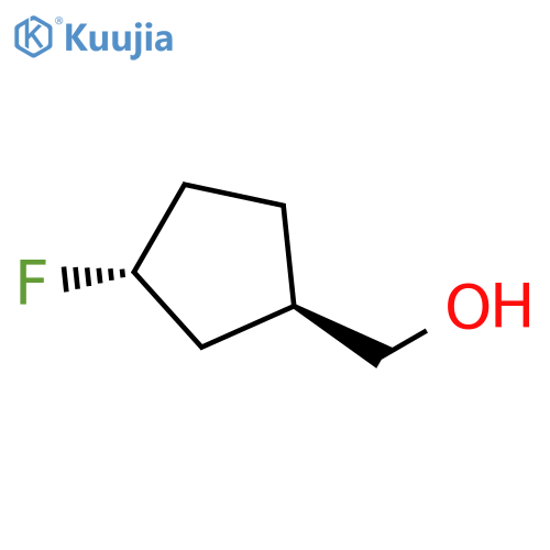 [trans-3-fluorocyclopentyl]methanol structure